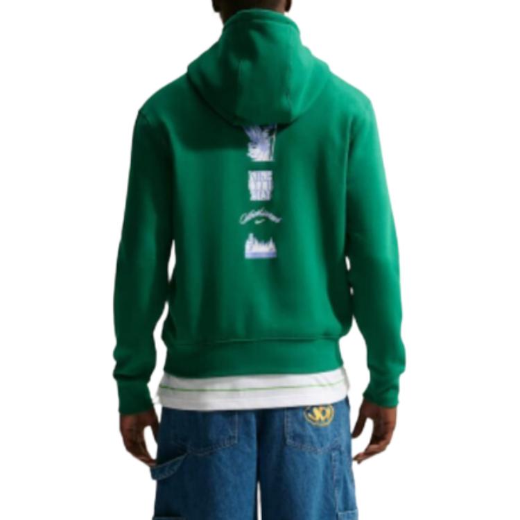 Nike Sportbekleidung Club Kordelzug Kapuze Langarm Pullover Sweatshirt Damen sweatshirts IF0690-365