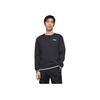 Li Ning Simple Logo Comfortable Pullover Casual Long Sleeve Knit Sweater Men sweater Black AMBU295-1