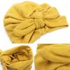 Bohemia Style Winter  Head Wrap Elastic Knotted Rabbit Ear Baby Hat Headwear Caps Cotton