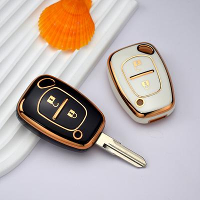 Otomatik TPU Kabuk Fob Renault Kangoo Trafic Master Nissan Interstar Primastar Opel Vauxhall Vivaro Araba Anahtarı Durum Kapağı