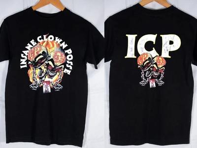 Maglietta Vintage Insane Clown Posse ICP, Maglietta Insane Clown Posse, Maglietta Vintage ICP
