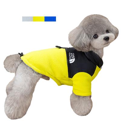 Vestă Moale din Fleece pentru Animale de Companie pentru Câine Mic Mediu Pisică Haine Pulover Hanorac Cățel Chihuahua Yorkies Costume Pug Teddy Jachetă