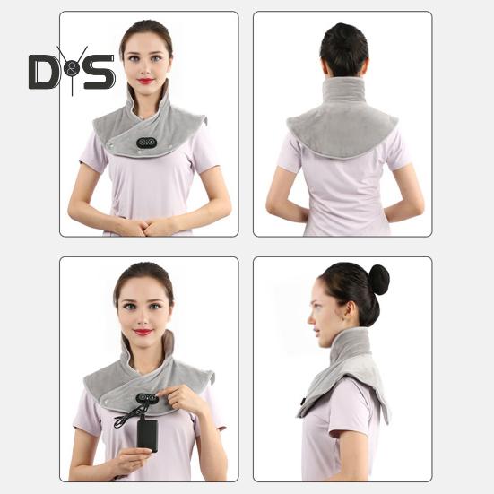 Instant Electric Heat Pad with 3 Heat Options Pain Relief Auto Shut-Off Adjustable Winter Warm Shoulder Neck Heating Pad