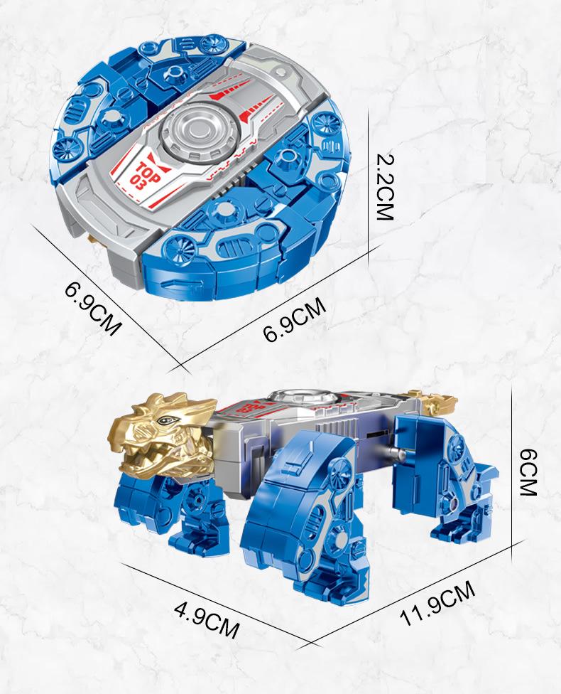 TikTok Trending Transformable Tank Spinner Toy