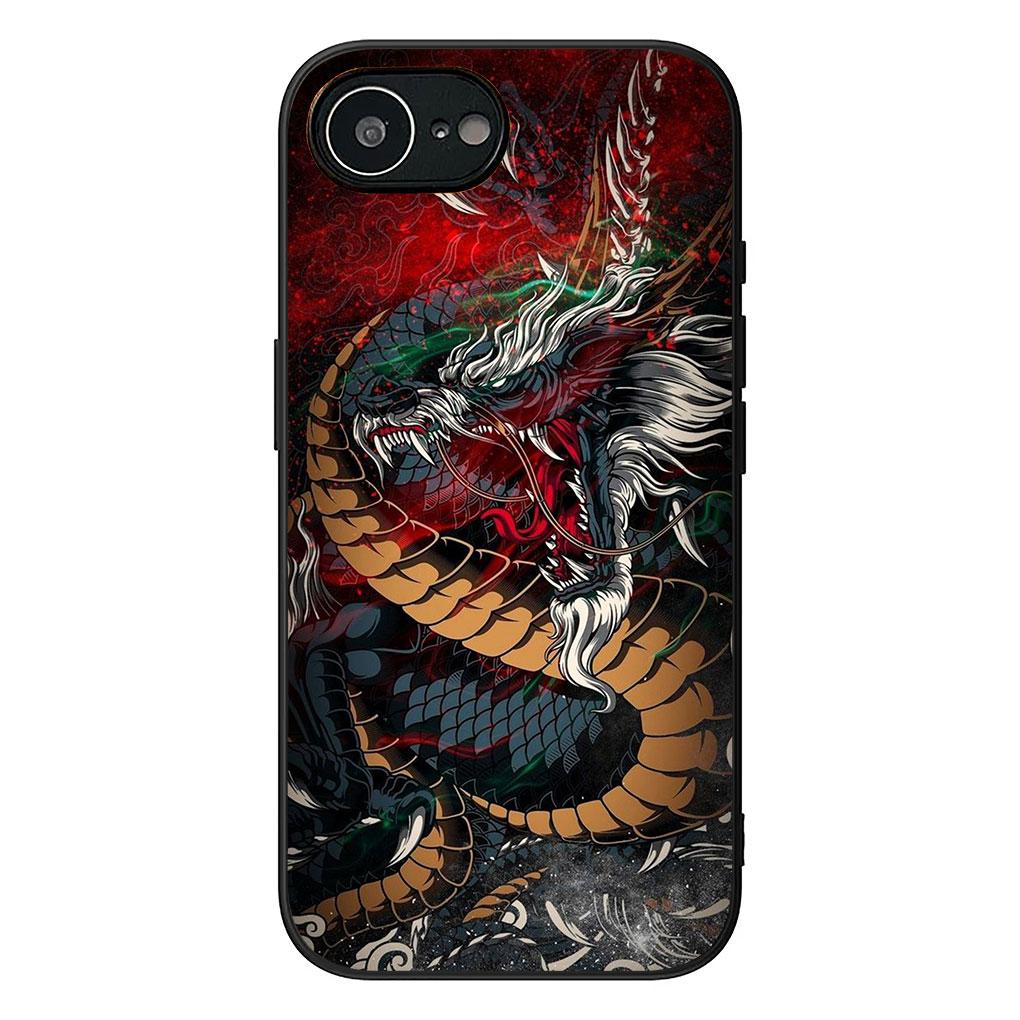 

Cover for Motorola Moto Edge 50 30 Fusion 40 NEO Ultra Pro E14 G20 E15 G35 G84 G13 G53 Case Fashion Ferocious Dragon Chinese Motorola Moto G53