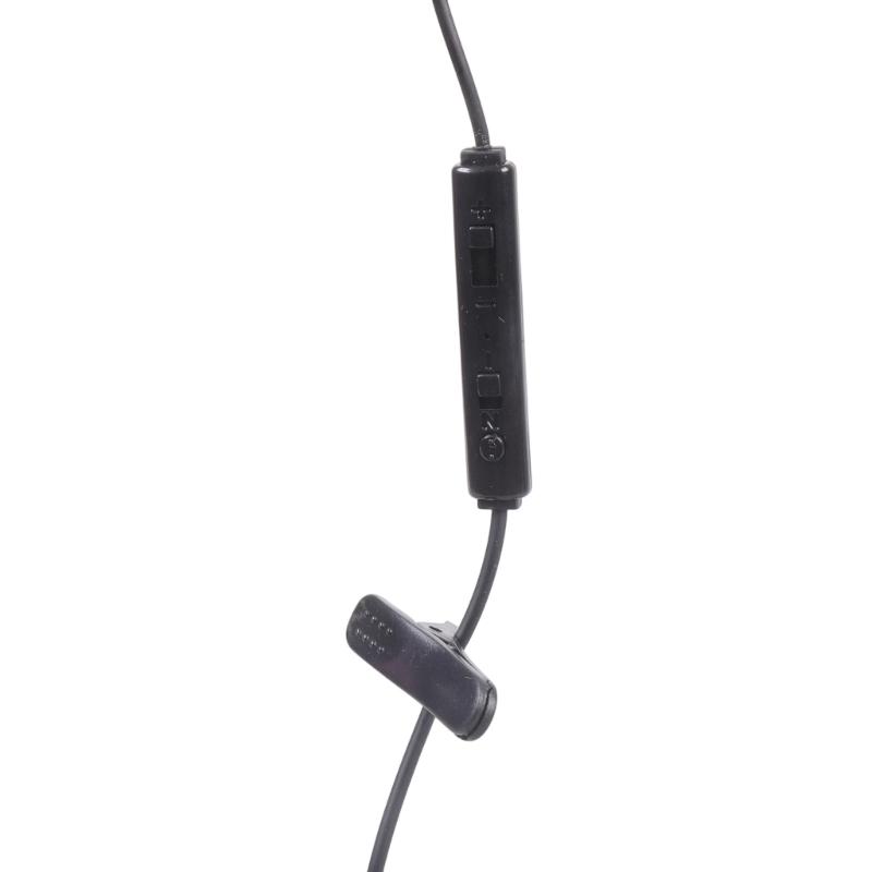 Einzelner In-Ear-Kopfhörer mit 3,5-mm-Mikrofon, Hohlrohr-Design für Smartphones, Fahren und Sport