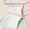 Fenteng Women's 7A Antibacterial Cotton Mid-Waist Briefs (4-Pack)