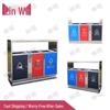 large 3-compartment sorting bin
