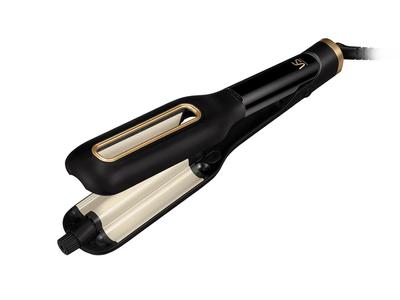 Vidal Sassoon Wave Iron, Hair Iron, International Compatible, 5 Temperature Settings, 3 Wave Settings, Black, VSW-1600/KJ