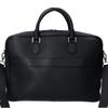 SERAPIAN CACHEMIRE Leder Slim Business Tasche Aktentasche schwarzGebraucht