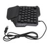 One Handed Gaming Keyboard 35 Keys Portable Gaming Keypad Backlight Gaming Keypad Ergonomic Gaming Controller for