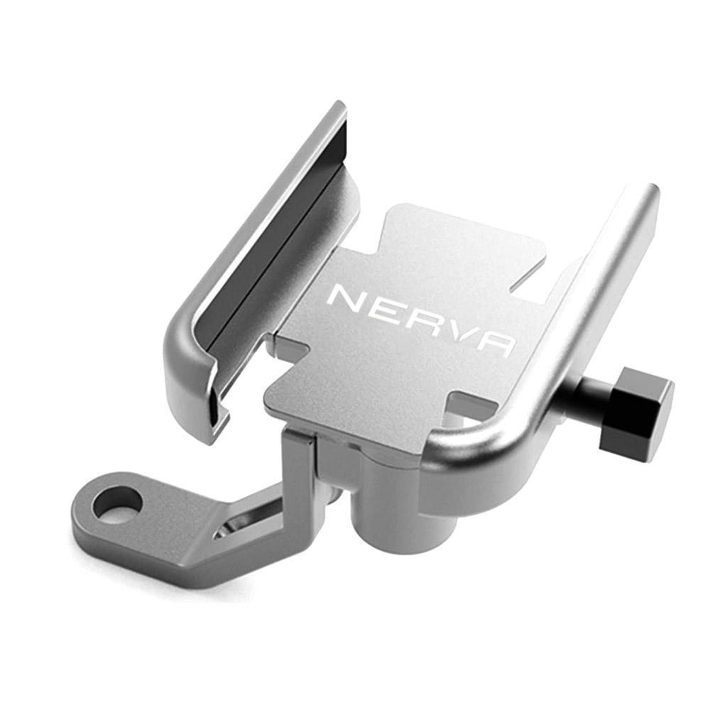 For NERVA E-Scooter EXE Nerva Exe Motorcycle CNC Aluminum Mirror Mobile Phone Holder Stand Bracket Mount Accessories