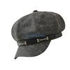 HX6F French Stylish Headwear Painter Hat Show Small Face Cabbie Hat