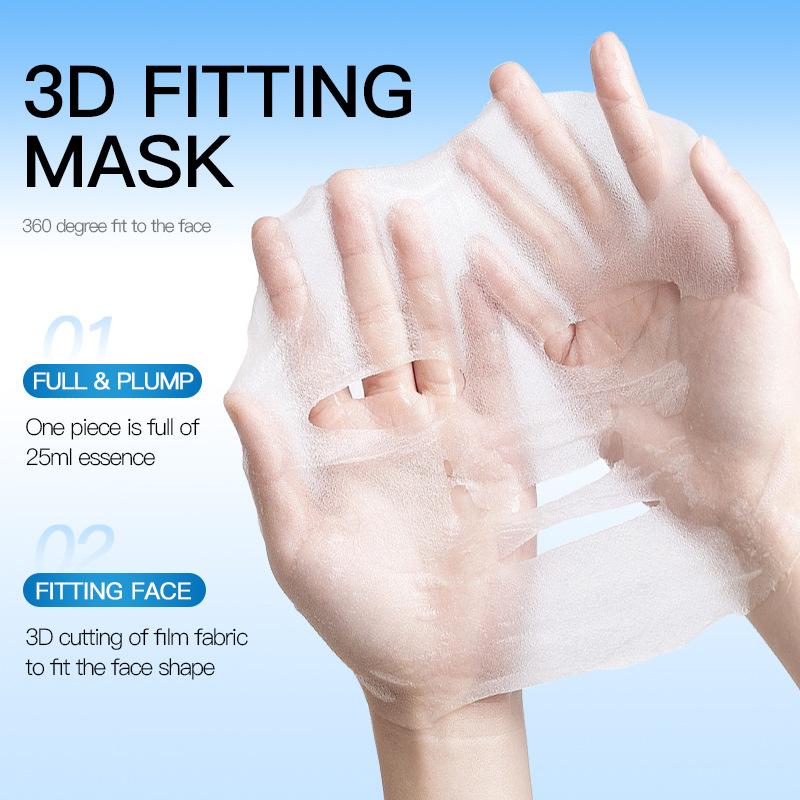 3pcs Birch Hyaluronic Acid Hydrating Mask 25ml Moisturizing Moisturizing Hydrating Mask Skin Care Products