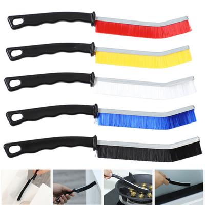 5 Pcs Crevice Brush Set Ergonomic Handle Ultra-Fine Hard Bristles Multi-functional