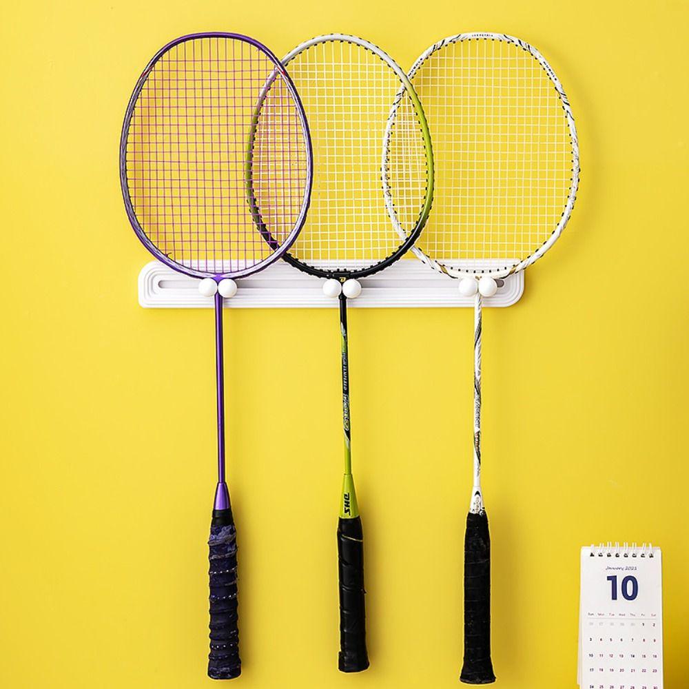 Adjustable Shuttlecocks Storage Bucket Removable Hook Storage Hooks  Badminton Equipment
