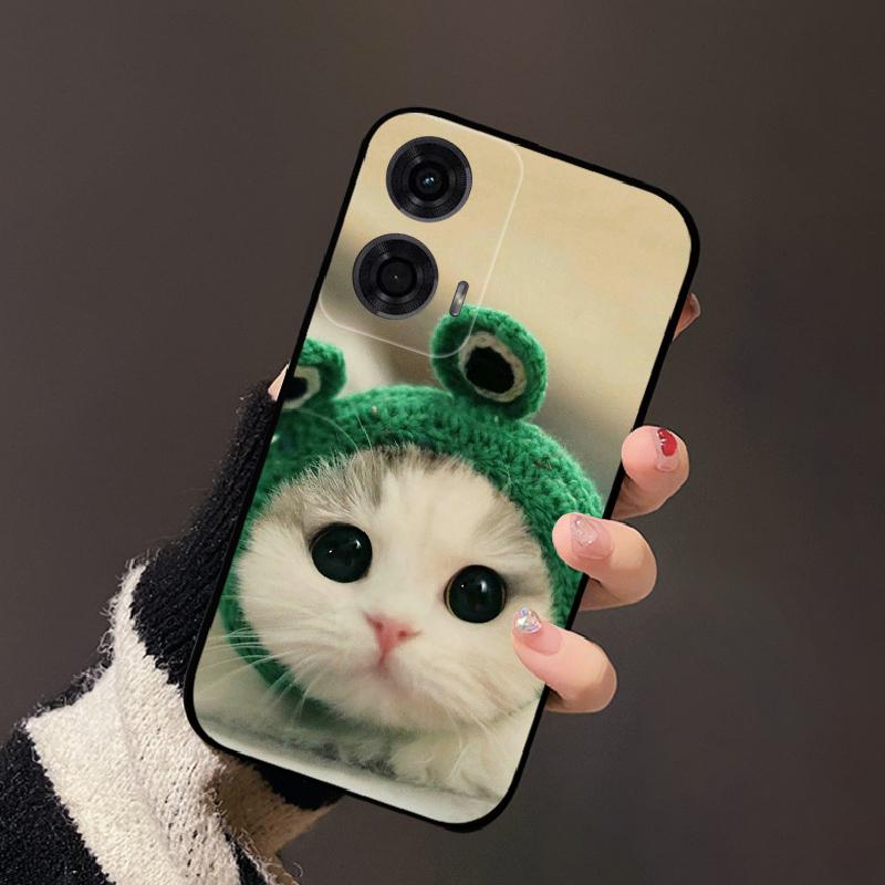 For Moto G34 G45 5G Case G04 G04s G24 Power 4G Shockproof Soft Silicone TPU Cover For Motorola Moto E14 Phone Protective Fundas