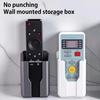 1/2/3Pcs Remote Control Bracket High Durability Easy To Install Wall-Mounted Air Conditioning Remote Control Storage Box