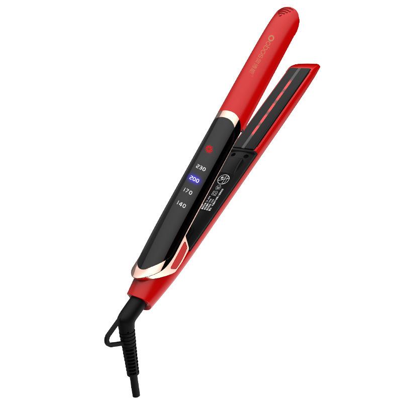 Dual-Use Curling and Straightening Iron for Dorms - Ideal for Students