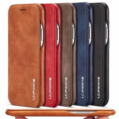 Luxury Ultra Thin Leather Case Flip Cover for Samsung S21 S20 Ultra S22 S10 S9 S8 Plus A12 A32 A52 A71 A51 A70 A50 A20e/iphone 14 12 11 Pro X XR Max