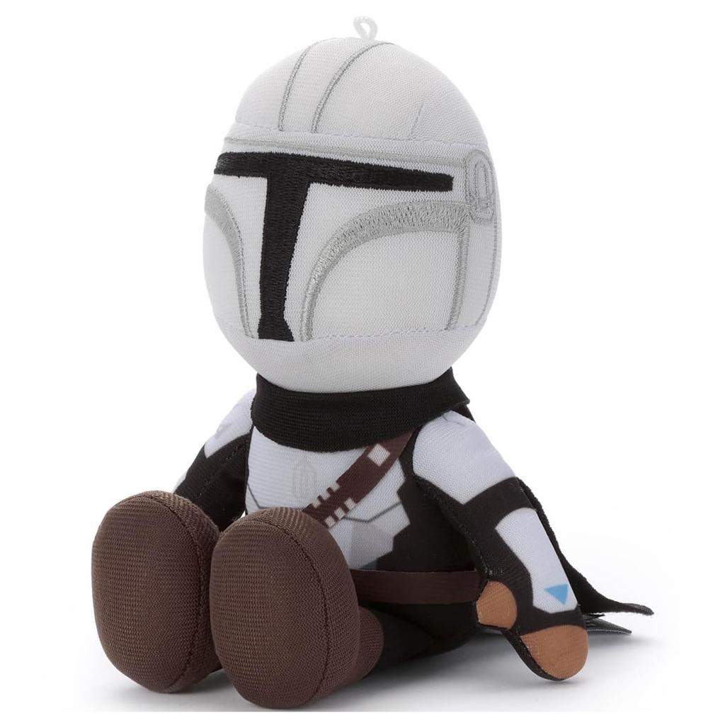 TAKARATOMY A.R.T.S Star Wars Character Beans Collection Mandalorian Din Djarin Plush Toy, Approximately 17cm Tall