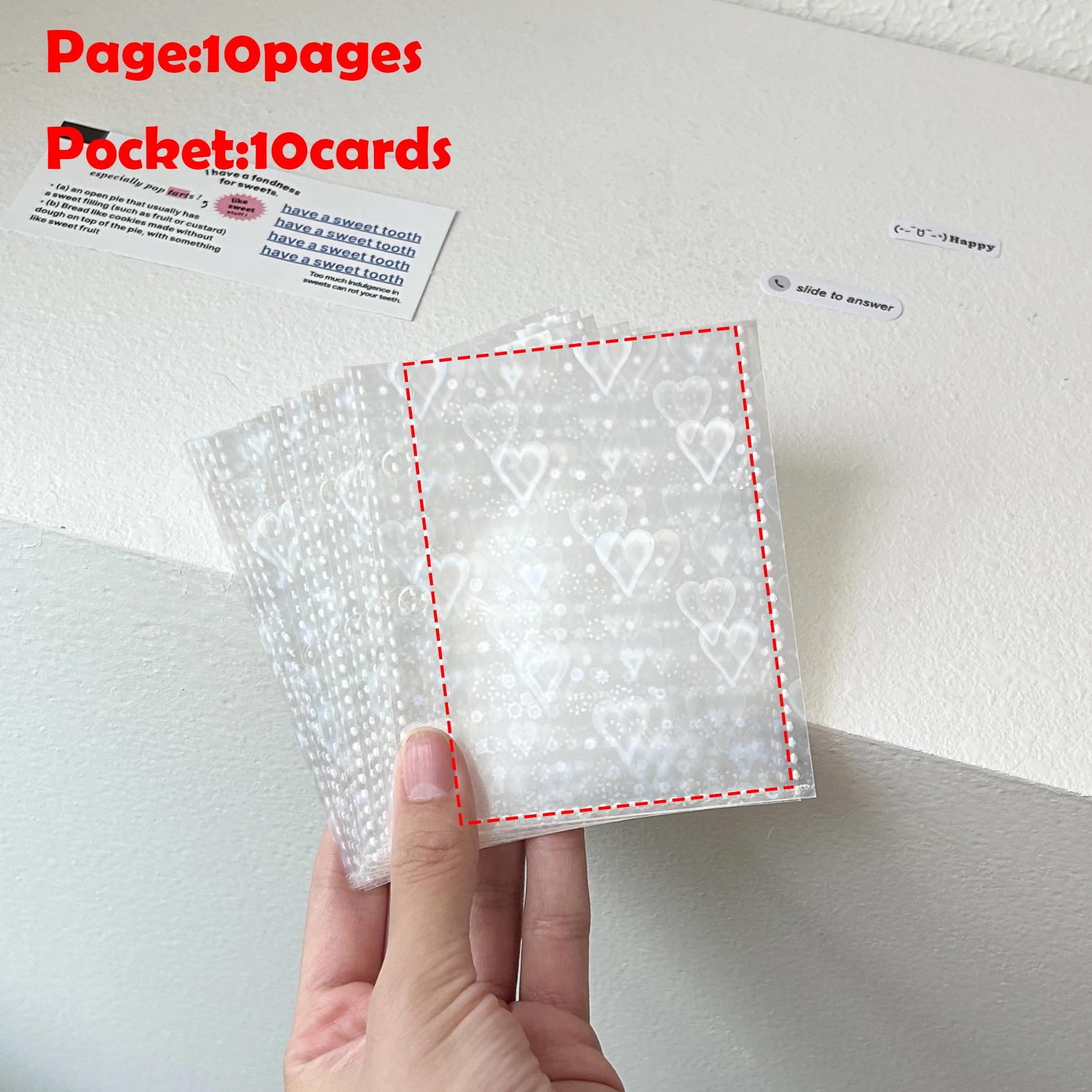 

3-дюймовый держатель для папки, коллекционная книга, ПВХ, фотоальбом для хранения фотографий «Идолы в погоне за звездами», школьные канцелярские принадлежности