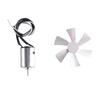 6 inch RV Vent Fan Blade with 12V RV Vent Motor D-Shaft