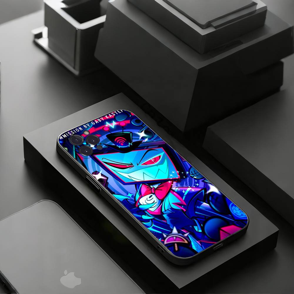 H-Hazbin VOX H-Hotel Trust Us Phone Case for iPhone 11Pro 13 12 11 Pro Max 16e 17 Air 16 15 14 Plus 11ProMax iPhone12