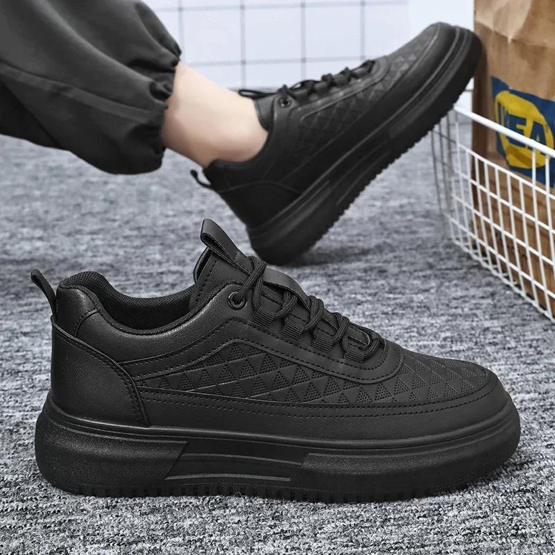 Fashion Men Casual Sneakers Fashion White Runing Shoes Breathable Mens Sport Shoe Light Walking Shoes Tennis Shoes