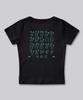 CHICKS Grid Horse Slim Short Sleeve T-Shirt White