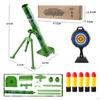 Mortar Launcher Playset Rocket Set with 5 Foam Shells, Soft, for 6-12 Years Old