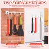 6Pcs Food Bag Opener with Stainless Steel Blade Quick Cut Food Packet Pouch Cutter Squeezer with Suction Cup and Hanging Chain