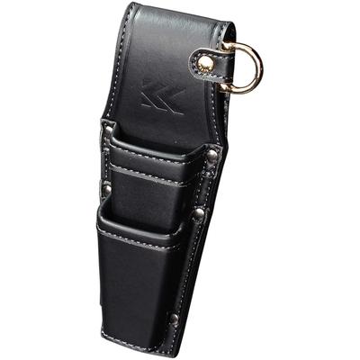 Fujiya Holder Black Gold LIGHT PU LEATHER SERIES 2-tier AH-62BG