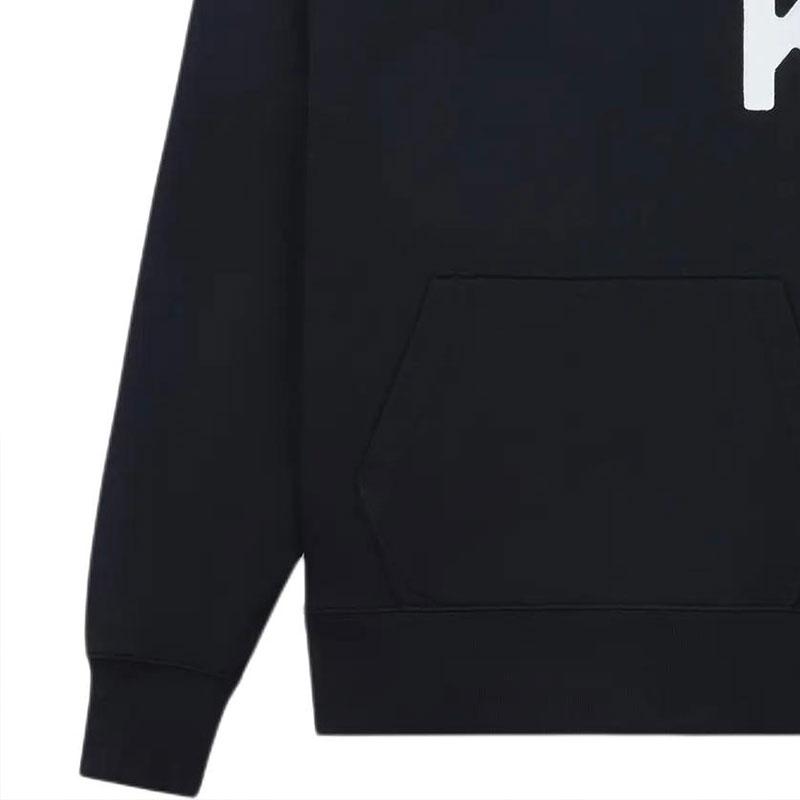 Kenzo Lucky Tiger Oversize Embroidered Hoodie Black Men Tops FE58SW0114MF-99J