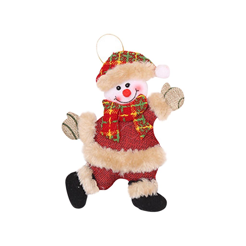 Christmas Ornaments Home Furnishing Decoration Tree Ornament Holiday Gifts Santa Claus Elk Snowman Bear Bag Hanging Decora