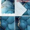 1pc 2D flat Photography Backdrop Popular Photography Scene Banner Blue Gold Fluid Swirls 100% Polyester Festive Backdrops