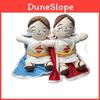 Niedliche Mädchen-Stoffpuppe mit Atmungs- und Musikfunktion für Kinder, Baby, Weiches Kissen, Geschenk