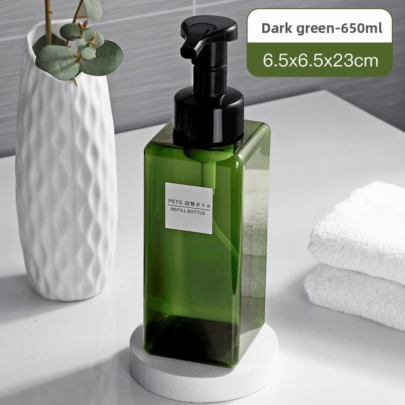 Facial Cleanser Foaming Machine, Hand Sanitizer, Shampoo, Body Wash, Portioning Bottle, Plastic Press-type Portable Mousse Foam Bottle