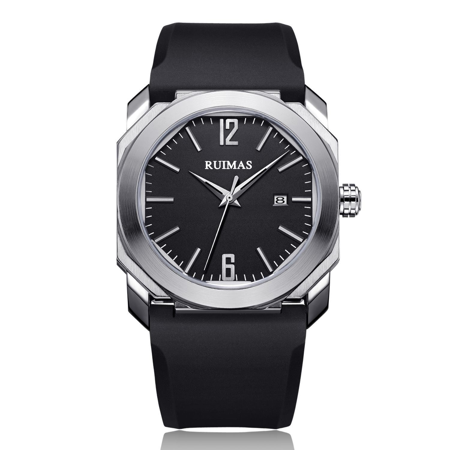 Fashion Casual Silicone Quartz Watch, Men S Watch Direct Supply 525