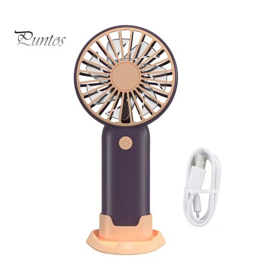 

Ручной небольшой вентилятор Мощный воздушный поток Низкий уровень шума Низкое энергопотребление Компактный размер Портативный карманный охлаждающий вентилятор с батарейным питанием фиолетовый