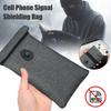Cartera Faraday con Bloqueo RFID para Llave de Coche y Señal de Teléfono Móvil, Protección GPS y Bolsillo de Privacidad Antirrobo
