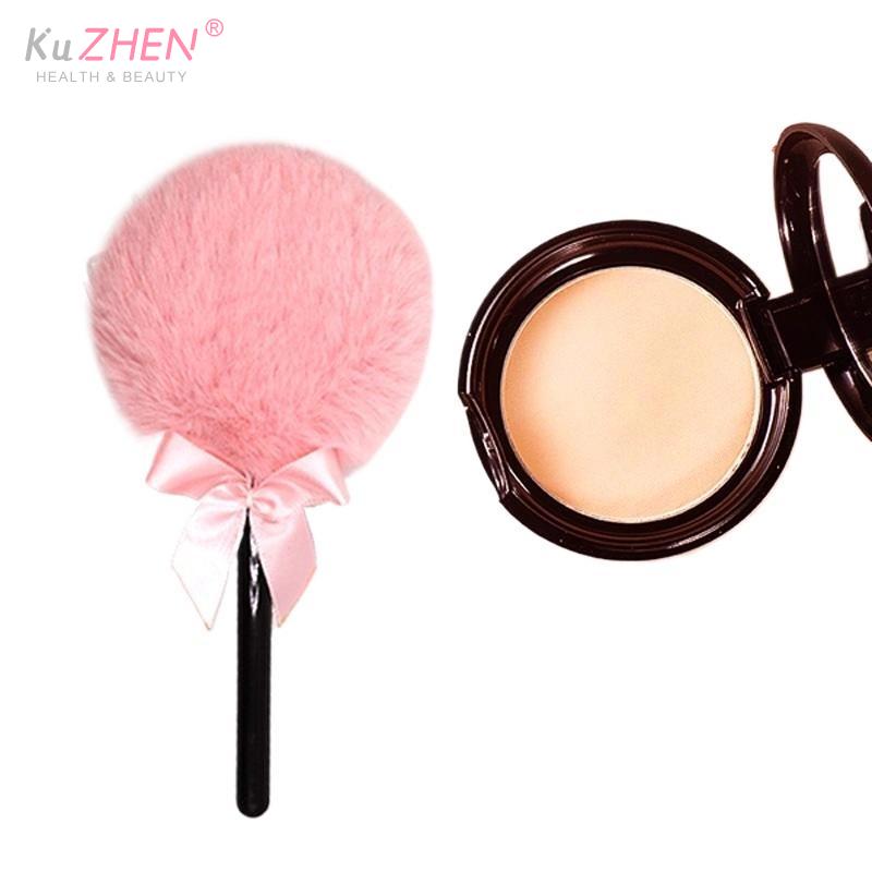 1PC Lollipop Body Powder Applicator Plush Powder Puff With Handle Body Powder Puff Soft Makeup Tool For Face And Body Easy ToUse