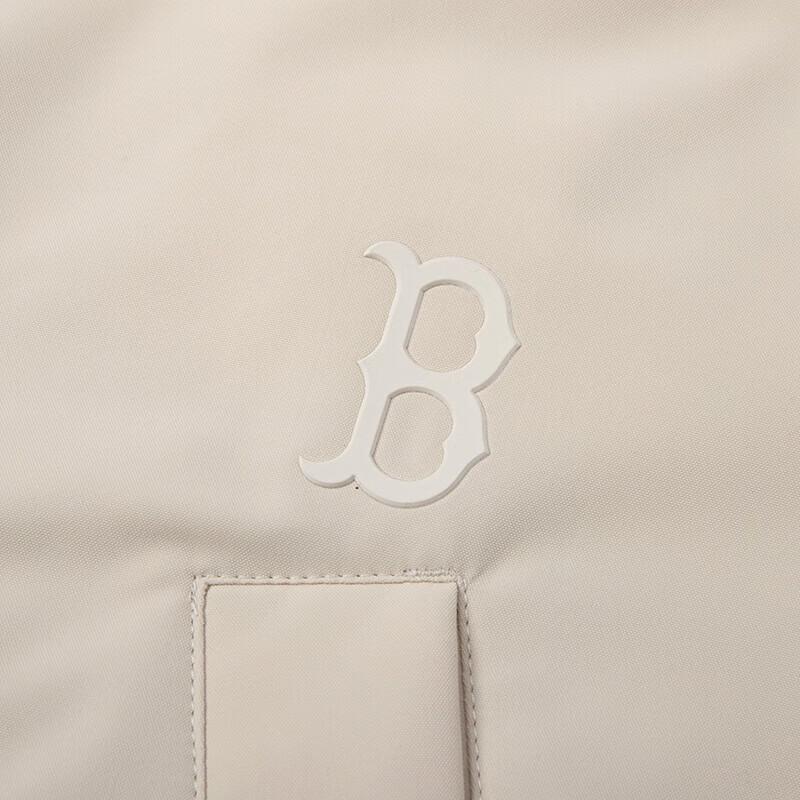 New MLB Down Jackets Unisex Beige 3ADJB0636-43BGL