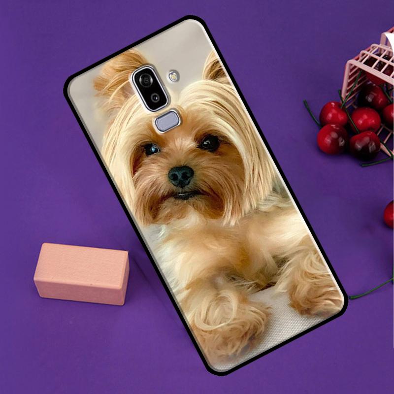 

Чехол для телефона Yorkshire Terrier для Samsung Galaxy J4 J6 Plus A6 A7 A8 A9 J8 2018 J3 J5 J7 J1 A3 A5 2016 2017 Coque J6 2018 - J600