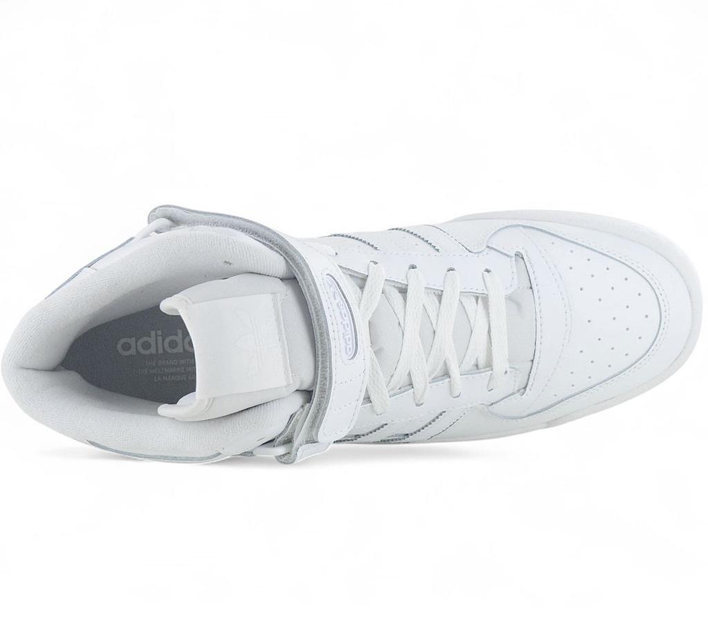 adidas Originals Forum Mid - Triple White - Herren Sneakers Schuhe Leder Weiß FY4975 ORIGINAL