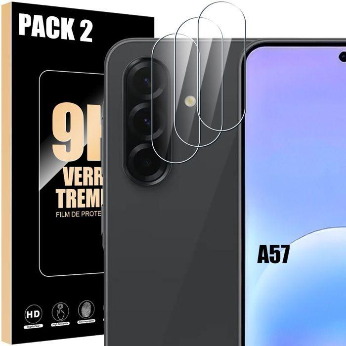3 Verres Trempés Caméra pour Samsung Galaxy A57 5G - Protection Anti-Rayures 9H Antichoc