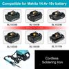 NEW Adjustable Cordless Soldering Station Solder Iron for Dewal/Makita/Milwaukee 18V-11V Max Li-ion Battery for DIY Repair Tool