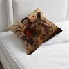 SSaw Horror MMassacre Cool Printed Pillowcase Soft Polyester Pillow Cover Home Bedding Decor Print Gift No Pillow Core