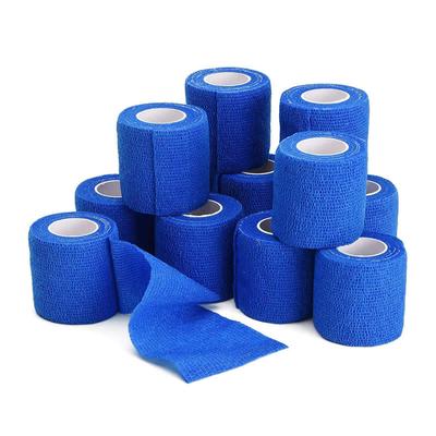 6-24 rotoli di benda autoadesiva sportiva, bende veterinarie, nastro per articolazioni delle dita, kit di protezione atletica, benda elastica per animali domestici, 2,5-10 cm