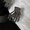 Skeleton Hair Clip Small Hair Claw Clip Fashion Cool Adornment Catch Princess Barrettes Hair Styling Tool Ornaments